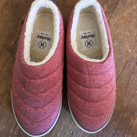 Hurley Arlo Puff Faux Fur Lined Sneakers - Women's Size 7 - Picture 2 of 9